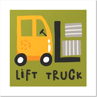 Lift Truck Posters and Art